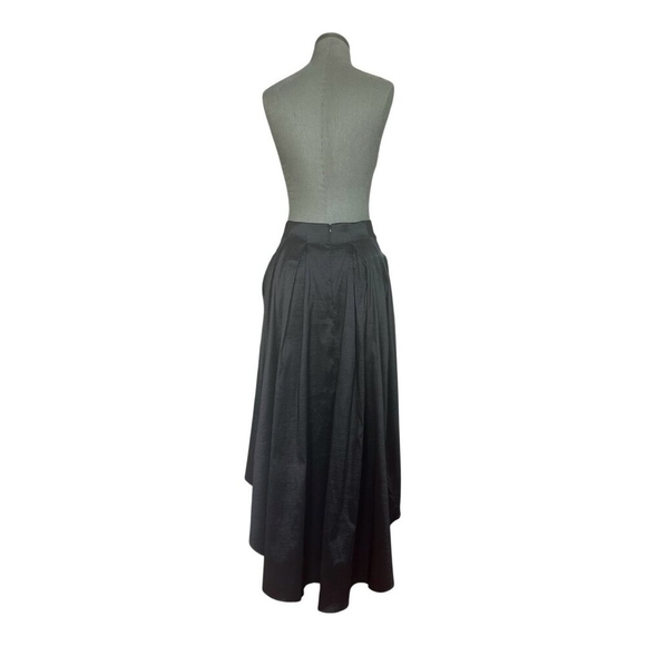 Joseph Ribkoff Black Taffeta Asymmetrical High Low Skirt Women’s Size 10 NWOT - Picture 5 of 7